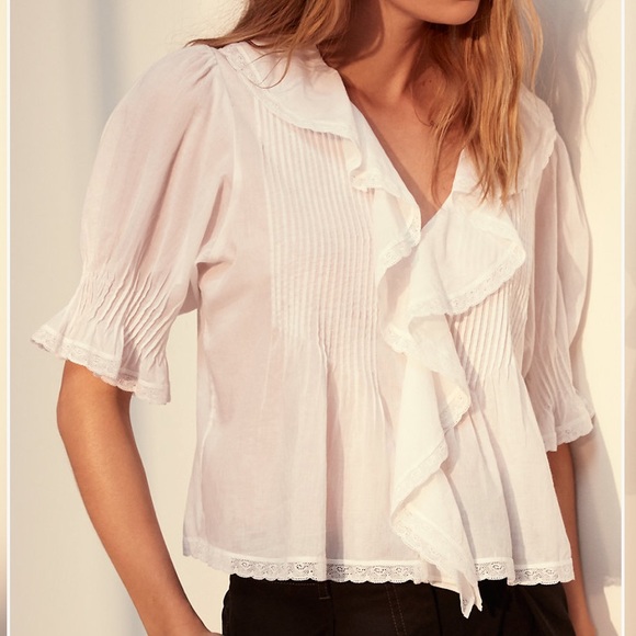 Aritzia Tops - NWOT Aritzia SS19 Wilfred Blouse in Yellow Aritzia Tops - NWOT Aritzia SS19 Wilfred Blouse in Yellow